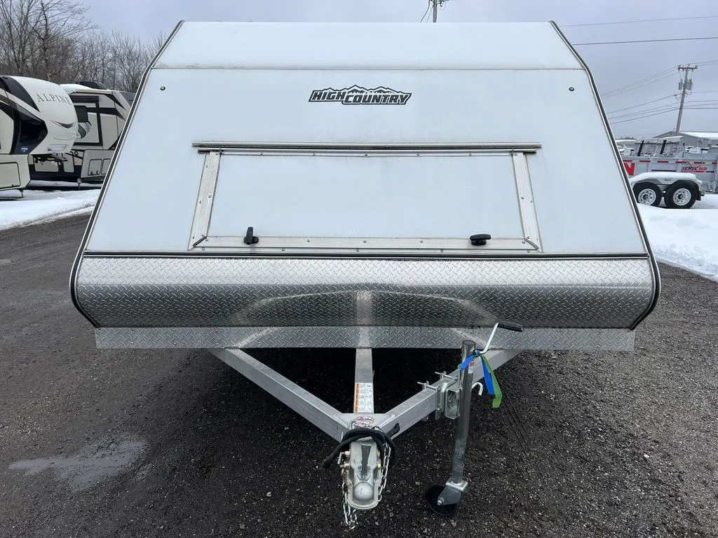 High Country Trailers 101×12 Aluminum 2-Place Hybrid w/Track Mats