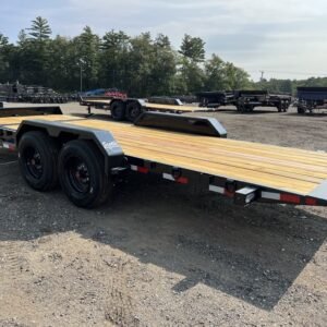 2024 Rice Trailers 7×20 16K Tilt Deck Equipment w/Spare Mount