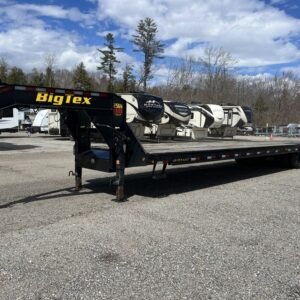 2024 Diamond C 8.5×20 20K Deckover Equipment Trailer w/ 72” Flip-Knee Ramps