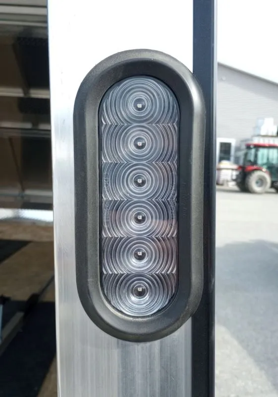 Mission Trailers 101×12 Aluminum 2-Place Crossover w/Mats & Guides, Rear Canopy