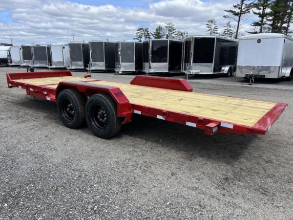 2024 Rice Trailers 7×22 16K Tilt Deck Powder Coat Equipment w/Toolbox
