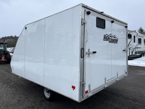 High Country Trailers 101×12 Aluminum 2-Place Hybrid w/Track Mats