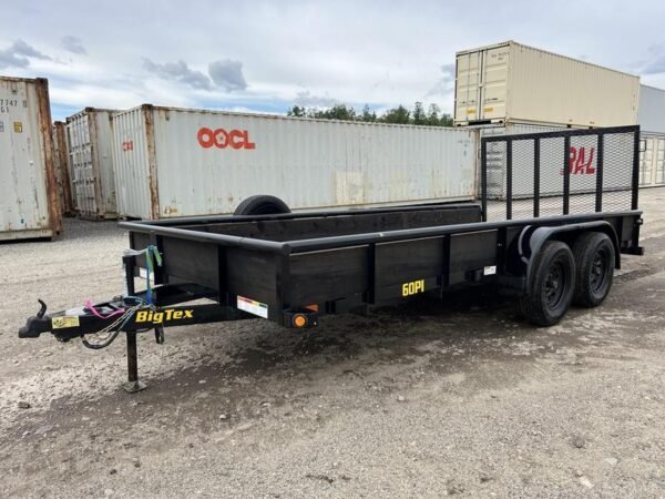 2021 Big Tex Trailers 6.5×16 6K Utility w/Ramp Gate & Spare Tire