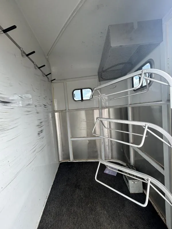 2000 Morgan Built 3 Horse Bumper Pull Horse Trailer