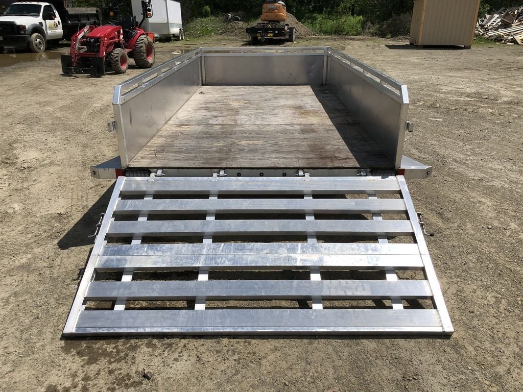 2022 Mission Trailers 6×12 Aluminum Open Utility w/Integrated Rear Ramp