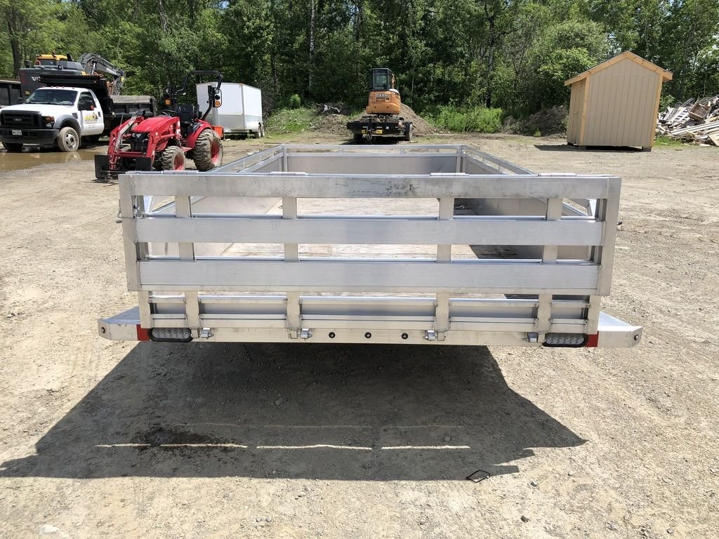 2022 Mission Trailers 6×12 Aluminum Open Utility w/Integrated Rear Ramp