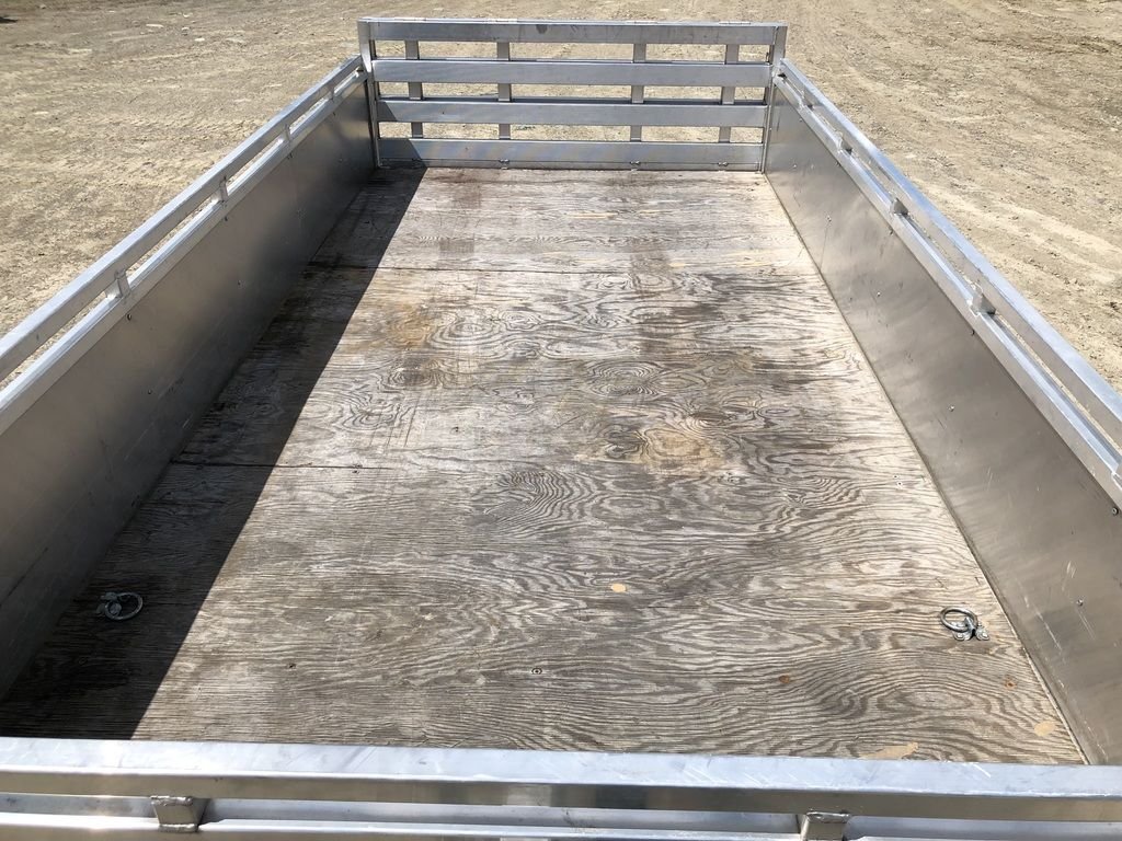 2022 Mission Trailers 6×12 Aluminum Open Utility w/Integrated Rear Ramp