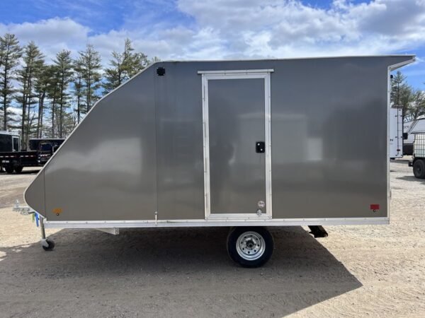 Sno Pro 101×12 Aluminum 2-Place Snowmobile Trailer w/Galvanized Package