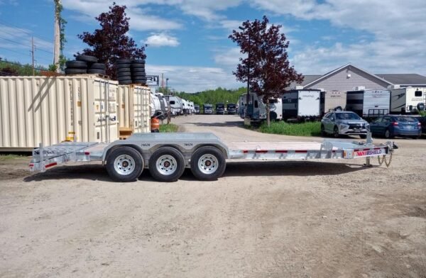 2024 N&N Trailers 7×20+3 Galvanized 22.5K Lowpro Equipment Trailer w/HD Full Width Ramps