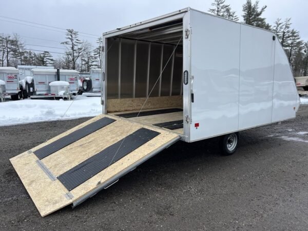 High Country Trailers 101×12 Aluminum 2-Place Hybrid w/Track Mats