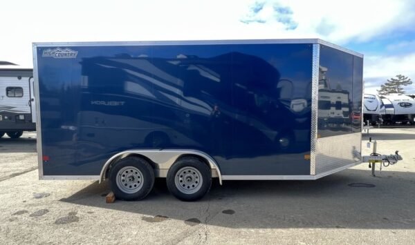 2023 High Country 7.5×14 Aluminum 2/3-Place Drive In/Out w/Tapered Ramp Doors