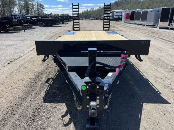 2024 Diamond C 8.5×20 20K Deckover Equipment Trailer w/ 72” Flip-Knee Ramps