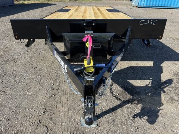 2024 Diamond C 8.5×20 7K Deckover Trailer w/Slide-In Ramps