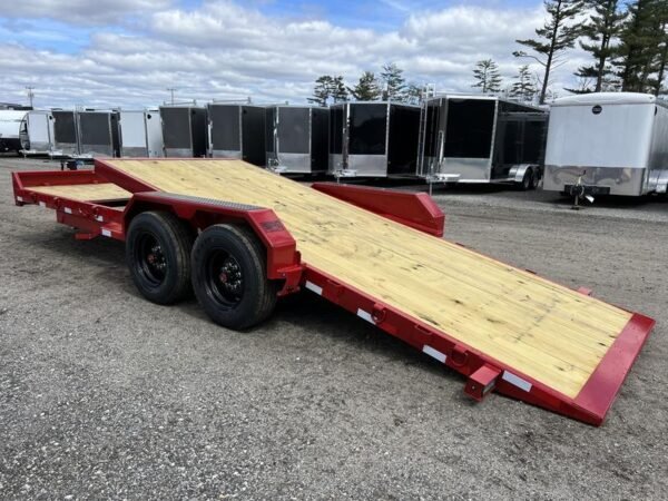 2024 Rice Trailers 7×22 16K Tilt Deck Powder Coat Equipment w/Toolbox