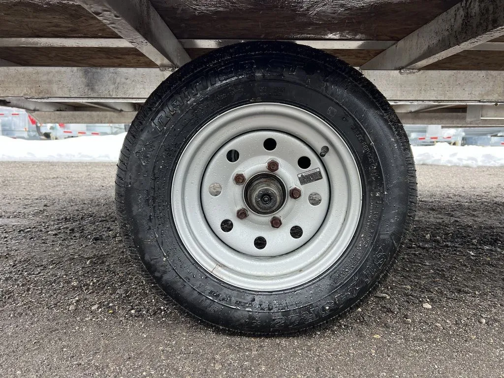 High Country Trailers 101×12 Aluminum 2-Place Hybrid w/Track Mats