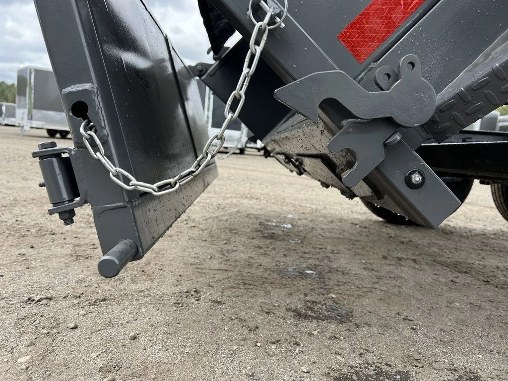 2024 RawMaxx 5X10 7K Powder Coated Dump Trailer w/Tarp Kit