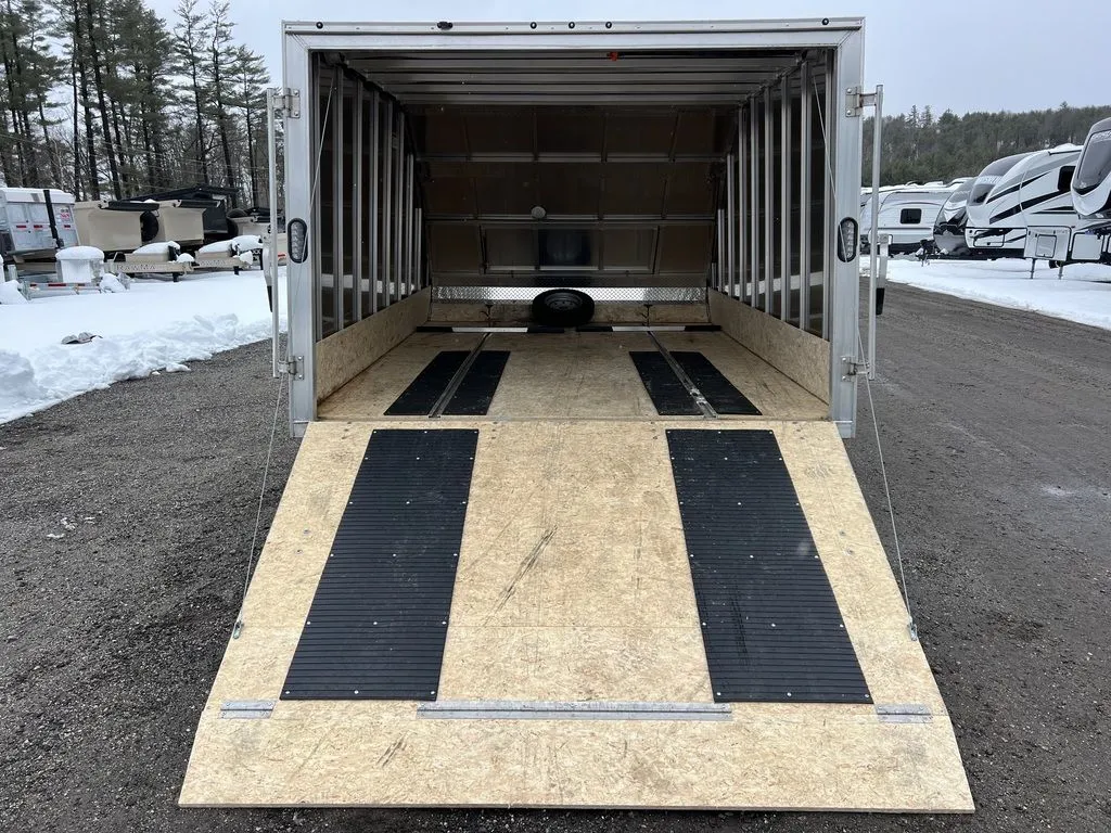 High Country Trailers 101×12 Aluminum 2-Place Hybrid w/Track Mats