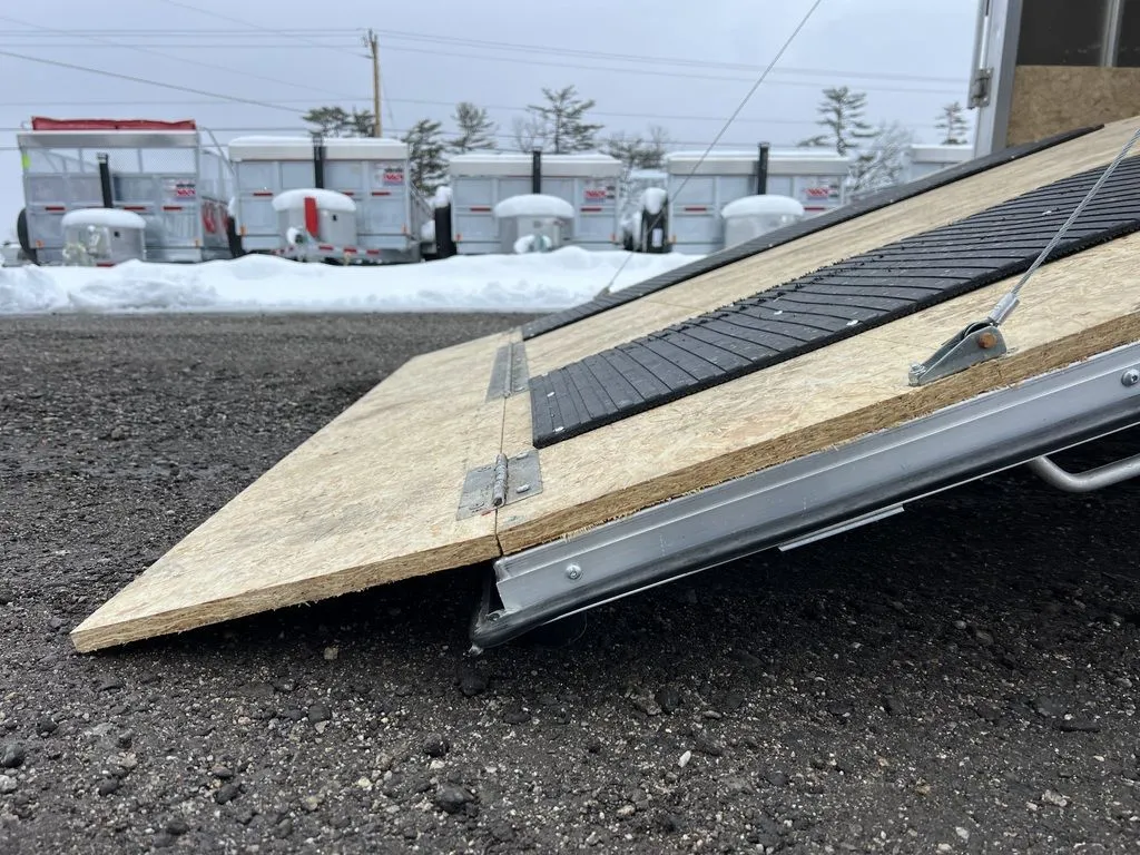 High Country Trailers 101×12 Aluminum 2-Place Hybrid w/Track Mats