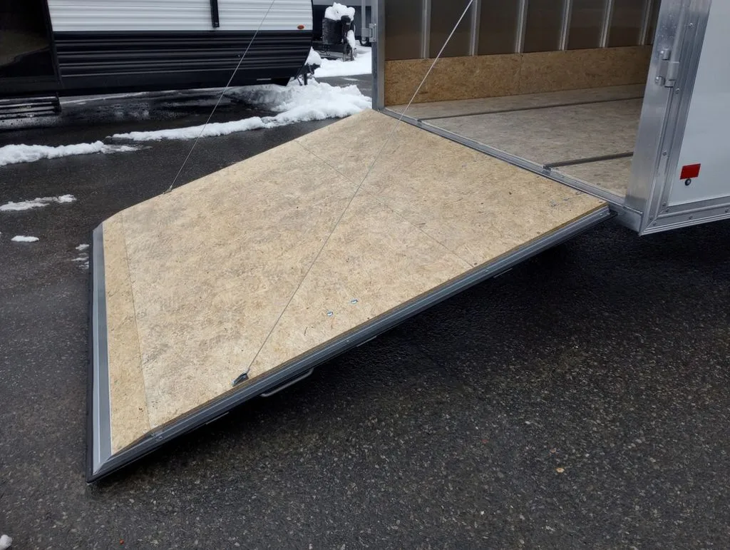 2024 Mission Trailers 101×12 Aluminum 2 Place Crossover 3.0 w/Side X Side Pkg, Rear Canopy