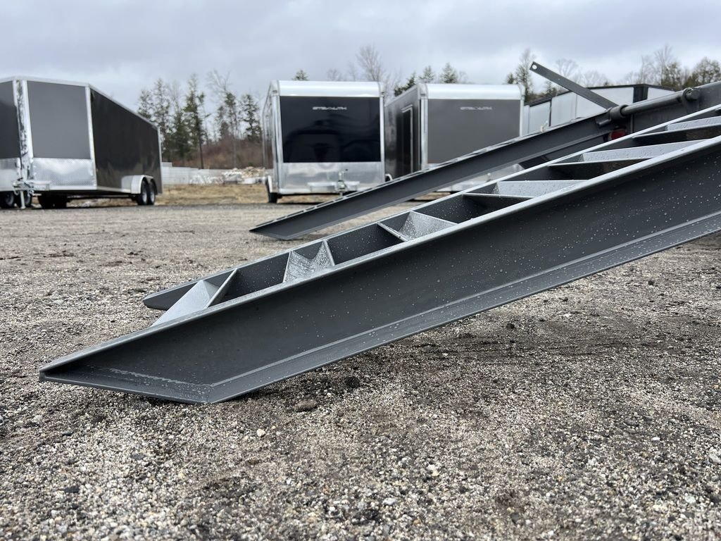 2024 Diamond C 8.5×20 20K Deckover Equipment Trailer w/ 72” Flip-Knee Ramps