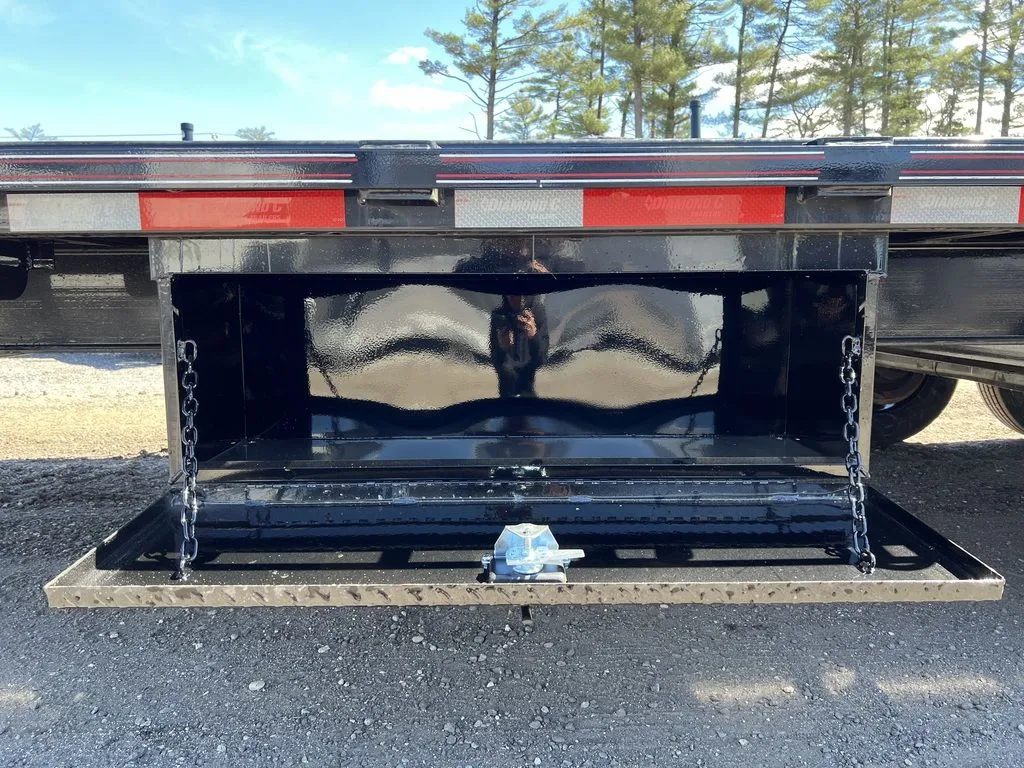 2024 Diamond C 8.5×20 20K Deckover Equipment Trailer w/ 72” Flip-Knee Ramps