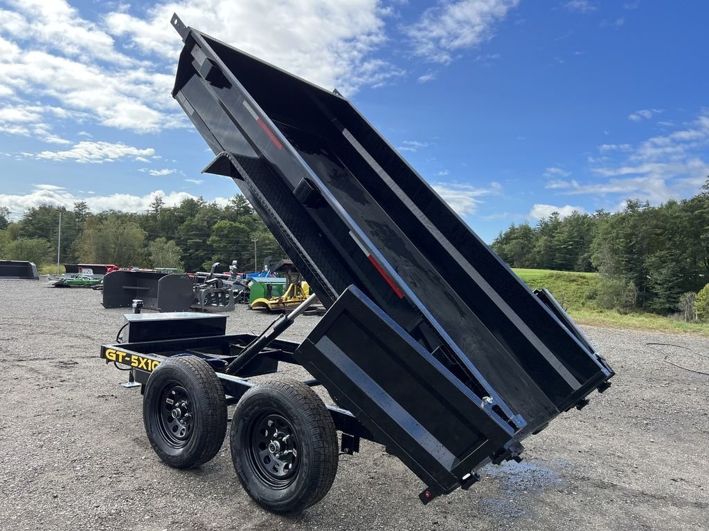 2024 Griffin Trailers 5×10 7K Powder Coated Dump w/Barn Door Gate