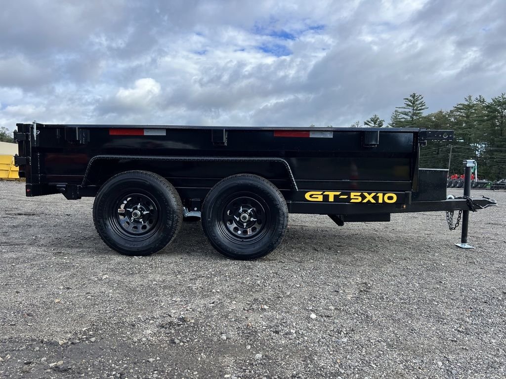 2024 Griffin Trailers 5×10 7K Powder Coated Dump w/Barn Door Gate