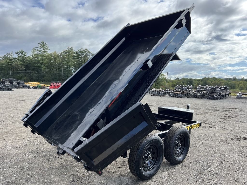 2024 Griffin Trailers 5×10 7K Powder Coated Dump w/Barn Door Gate