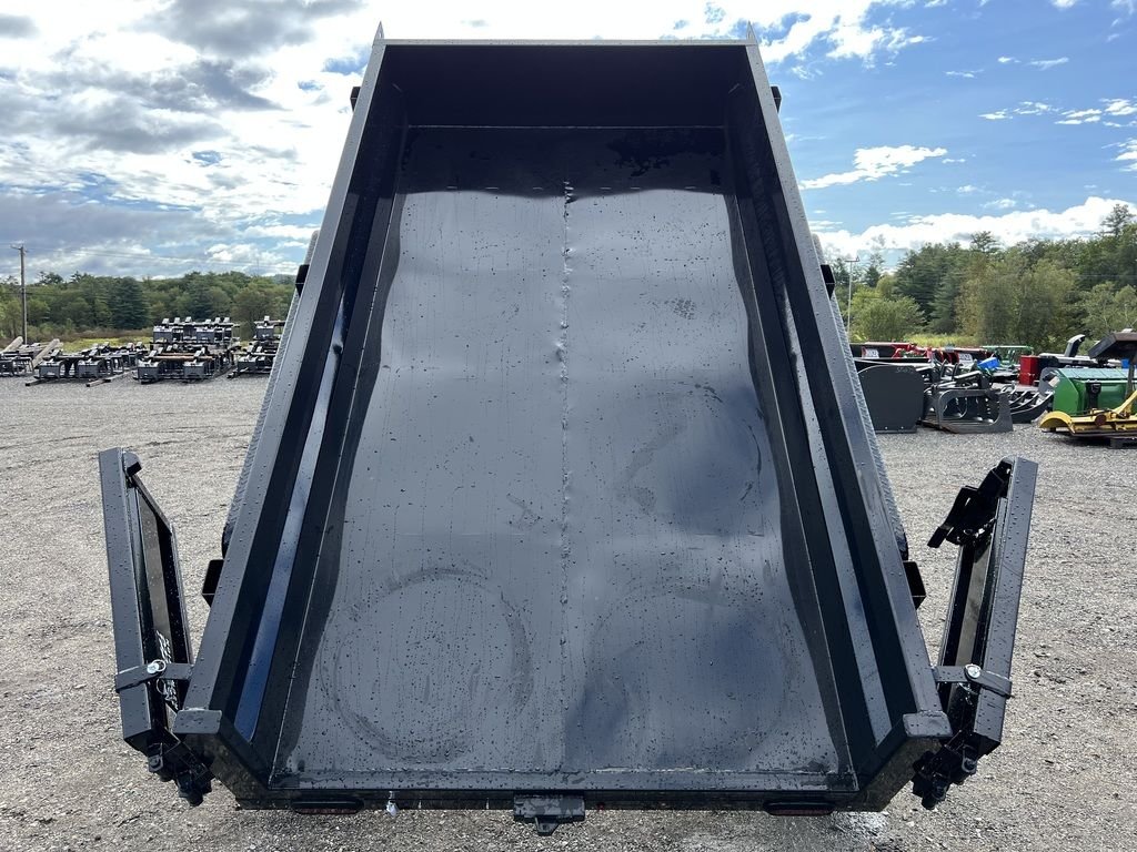 2024 Griffin Trailers 5×10 7K Powder Coated Dump w/Barn Door Gate