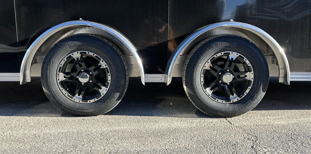 2024 Sno Pro 7.5×22 Aluminum 4-Place Drive In/Out w/Extra Height, Mats & Guides, Canopy