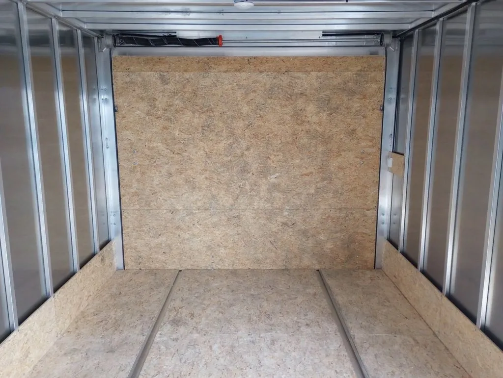 2024 Mission Trailers 101×12 Aluminum 2 Place Crossover 3.0 w/Side X Side Pkg, Rear Canopy