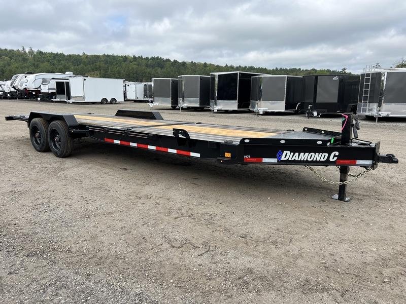 2024 Diamond C 7X24 20K Tilt Deck Equipment Trailer w/Spare Mount