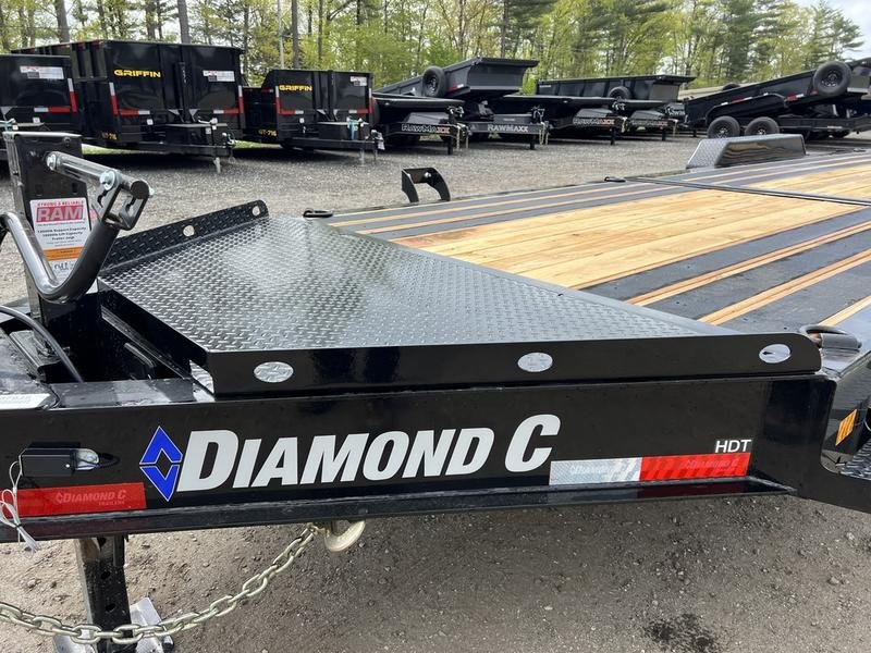 2024 Diamond C 7X24 20K Tilt Deck Equipment Trailer w/Spare Mount
