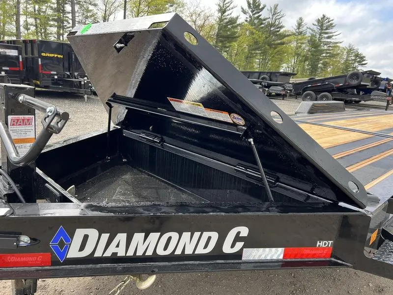 2024 Diamond C 7X24 20K Tilt Deck Equipment Trailer w/Spare Mount