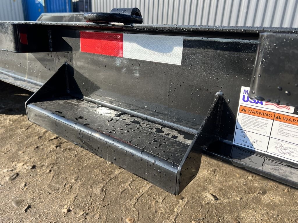 2024 Rice Trailers 7X18 Promax Industrial 21K Equipment w/Hydraulic Jack & Full Width Ramps