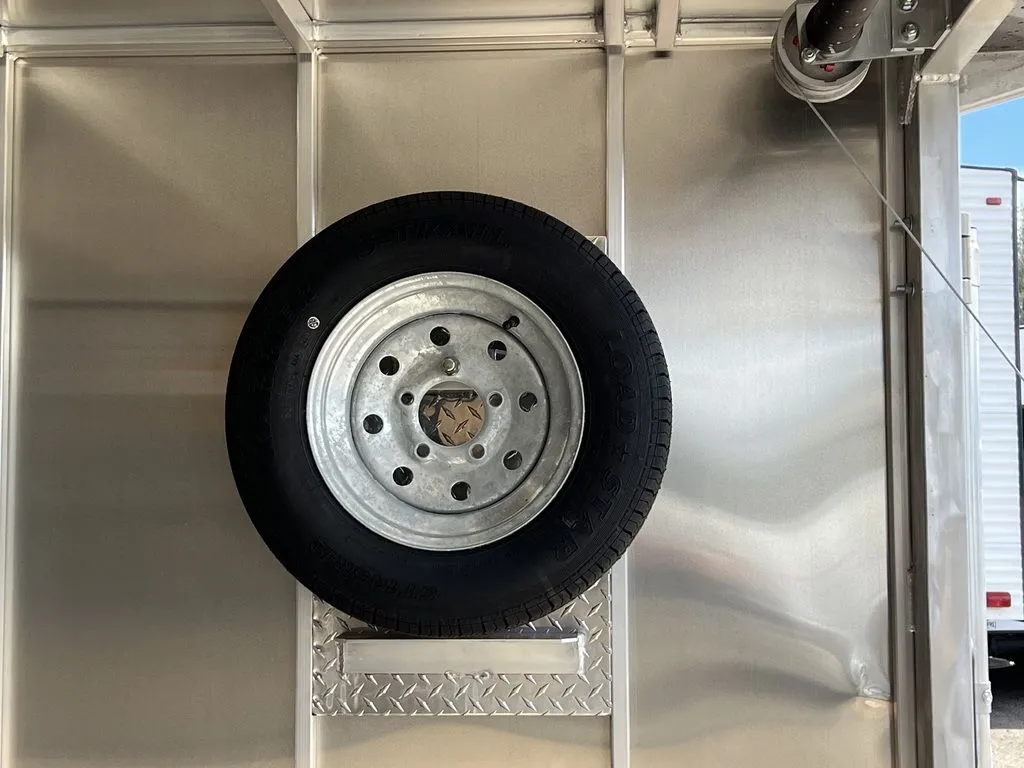 Sno Pro 101×12 Aluminum 2-Place Snowmobile Trailer w/Galvanized Package