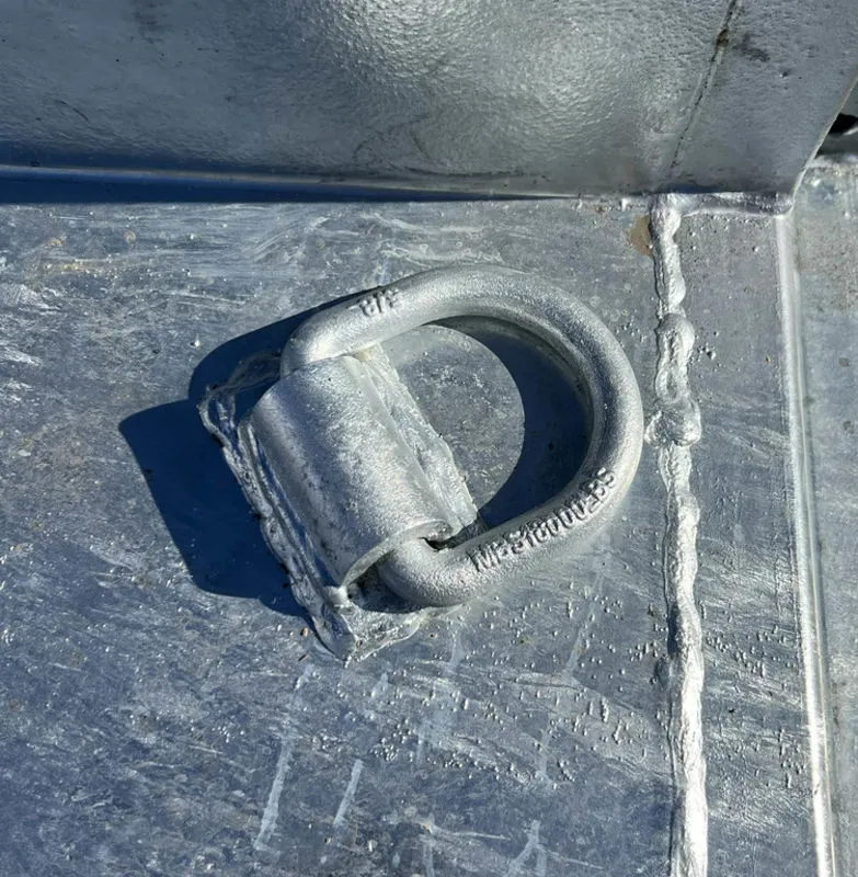 2024 N&N Trailers 7×14 14K Galvanized Hydraulic Dump w/Ramps, 2-Way Spreader Gate, Tarp Kit