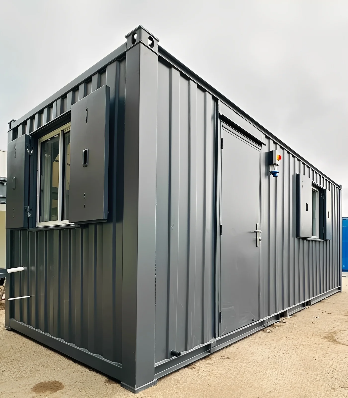 21ft x 8ft Office / Canteen Cabin – Refurbished Anti-Vandal Portable Building