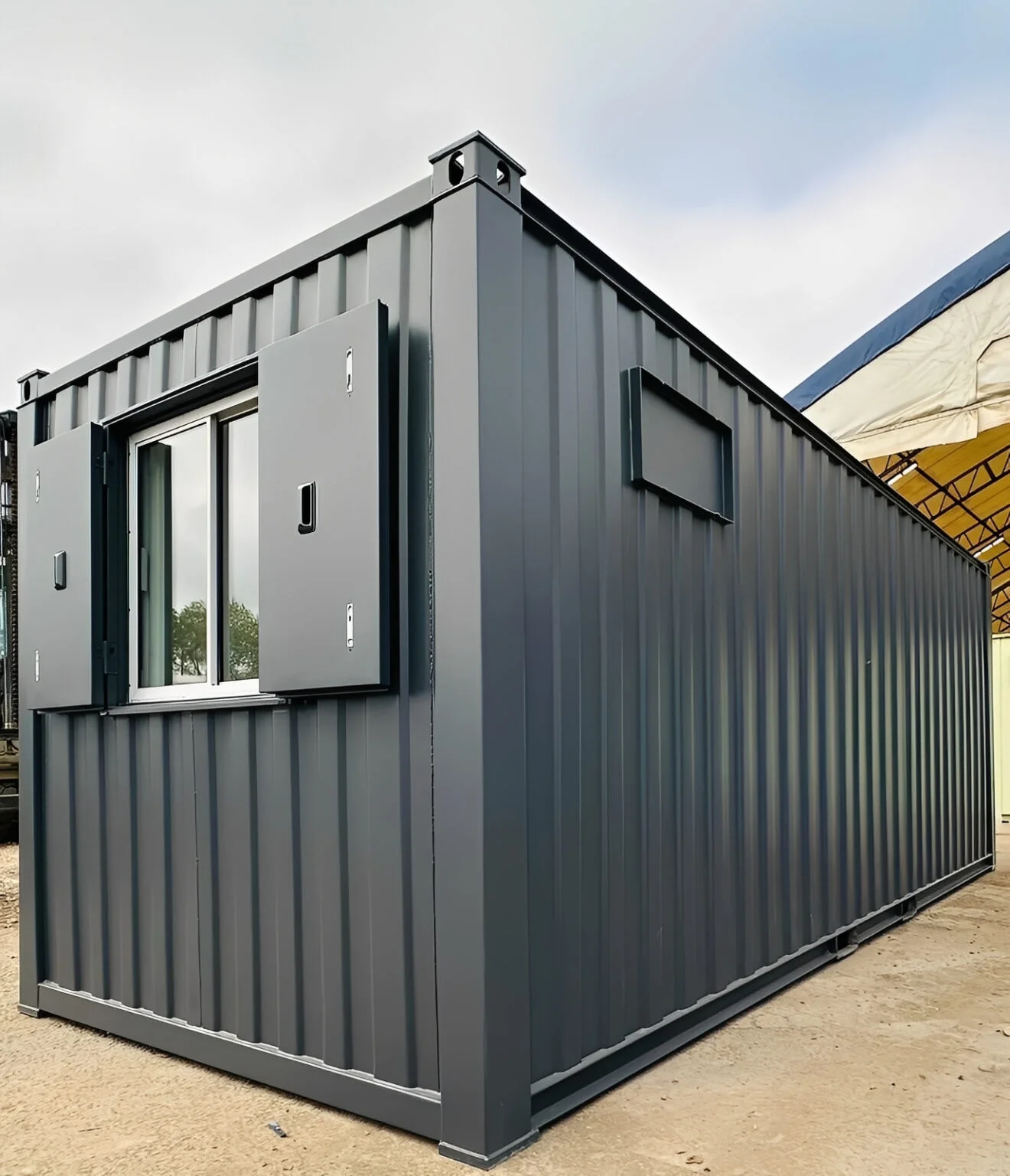 21ft x 8ft Office / Canteen Cabin – Refurbished Anti-Vandal Portable Building