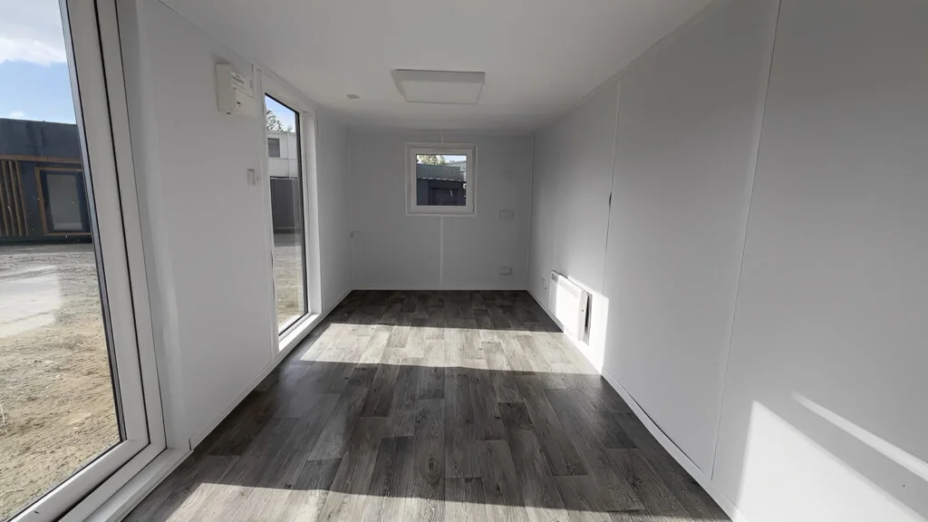 24ft x 9ft Site Office with Toilet – Sales Office / Marketing Suite / Portable Site Cabin