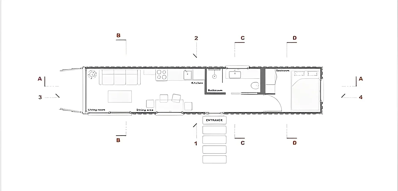 40Ft Living Container House – Shipping Container Home