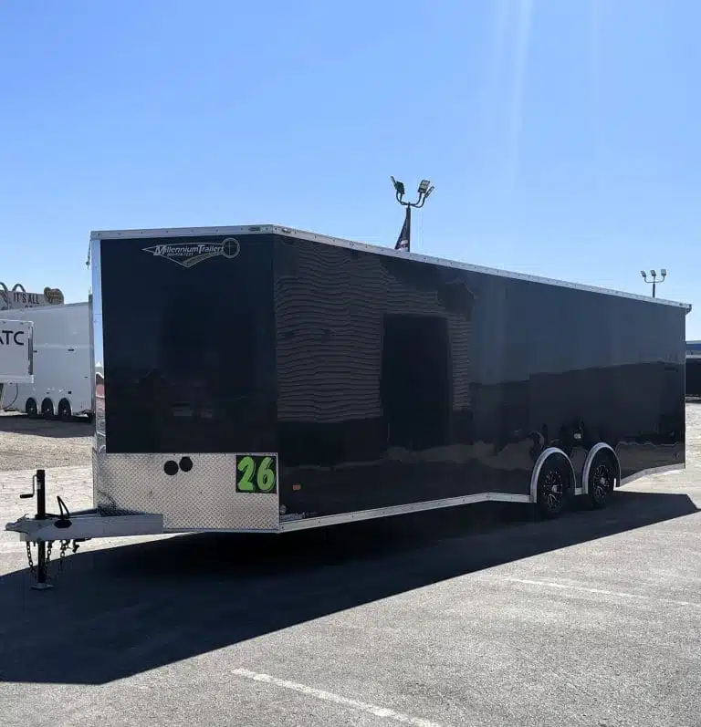 Enclosed Car Hauler 2026 26ft. Aluminum Blaze w/Finished Interior & Aluminum Wheels 1041