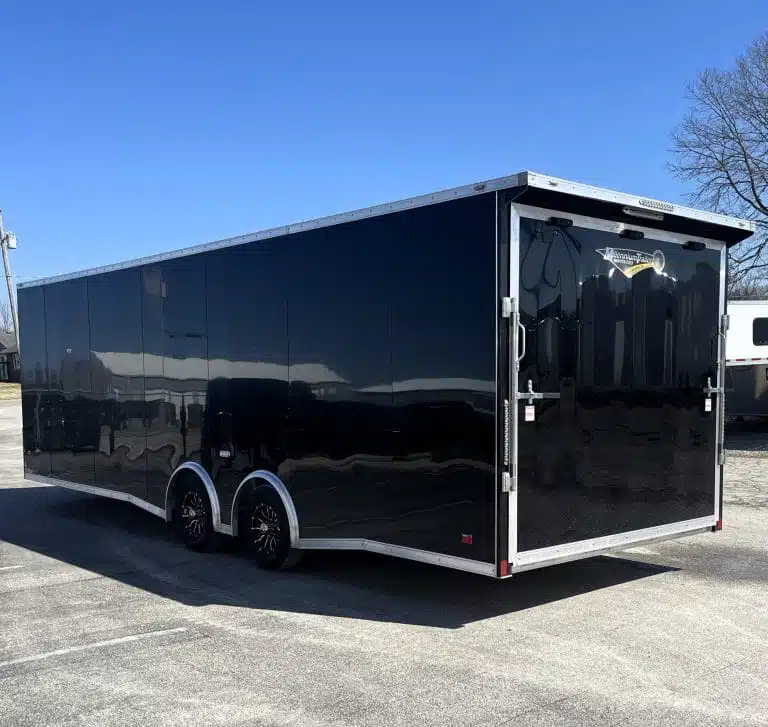 Enclosed Car Hauler 2026 26ft. Aluminum Blaze w/Finished Interior & Aluminum Wheels 1041