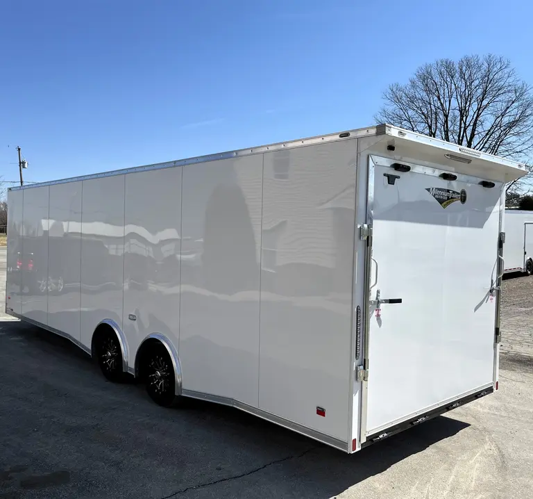 Enclosed Car Hauler 2025 26ft. Blaze w/Cabinets, Flooring, Alum Wheels, Spread Torsion Axles & More! 9882