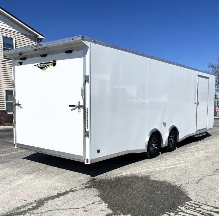 Enclosed Car Hauler 2026 26ft. Aluminum Blaze w/Finished Interior & Aluminum Wheels 1042