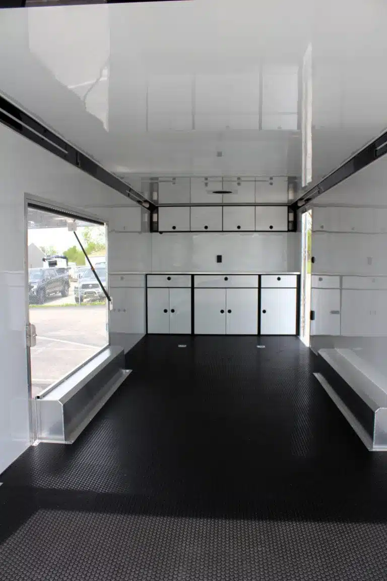 Enclosed ATC Car Trailer 2026 24ft. Aluminum ROM 400 w/Large Escape Door & Aluminum Wheels 5753