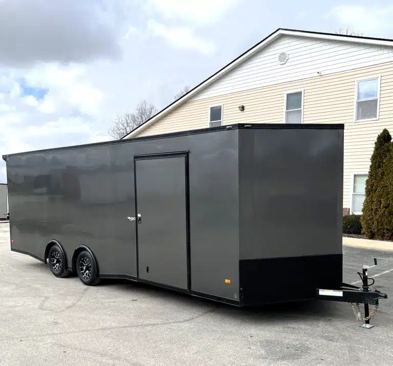 Enclosed Car Hauler 2025 24ft. Blaze w/Finished Interior & Aluminum Wheels 0407
