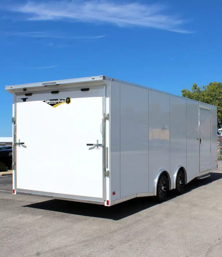 Enclosed Car Hauler 2026 24ft. Aluminum Blaze w/Finished Interior & Aluminum Wheels 0862