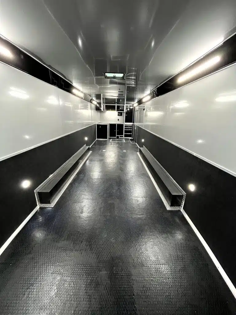 Enclosed Car Trailer 2025 34′ Haulmark Edge w/Wide Rear Opening & Premium Stereo System #9530