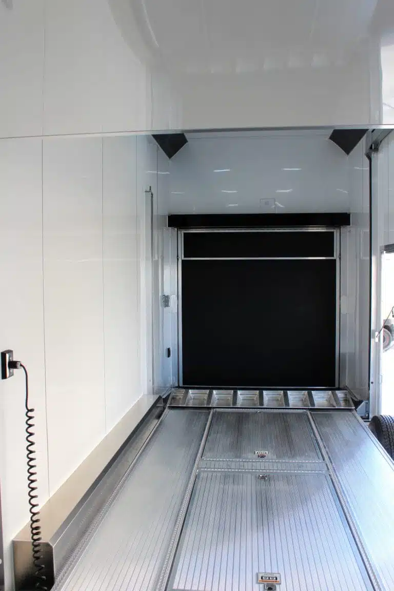 Enclosed ATC Car Trailer 2026 26ft. Aluminum Stacker ROM 800 w/Tiltable 14ft. Lift 5949